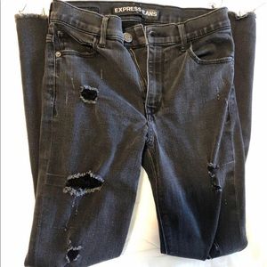 Express Black Jeans